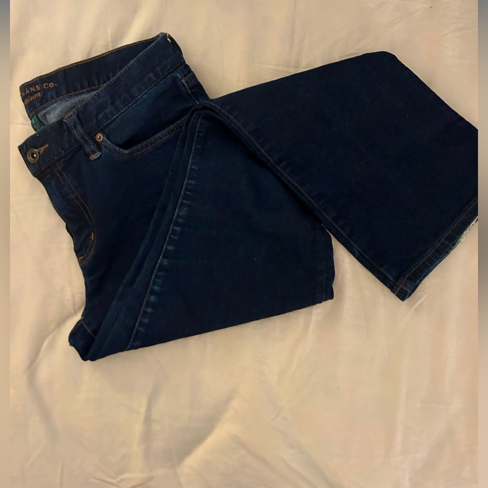 Lauren Jeans Co. Denim Women’s 8 Classic Flared Dark Wash Jeans Western Inspired